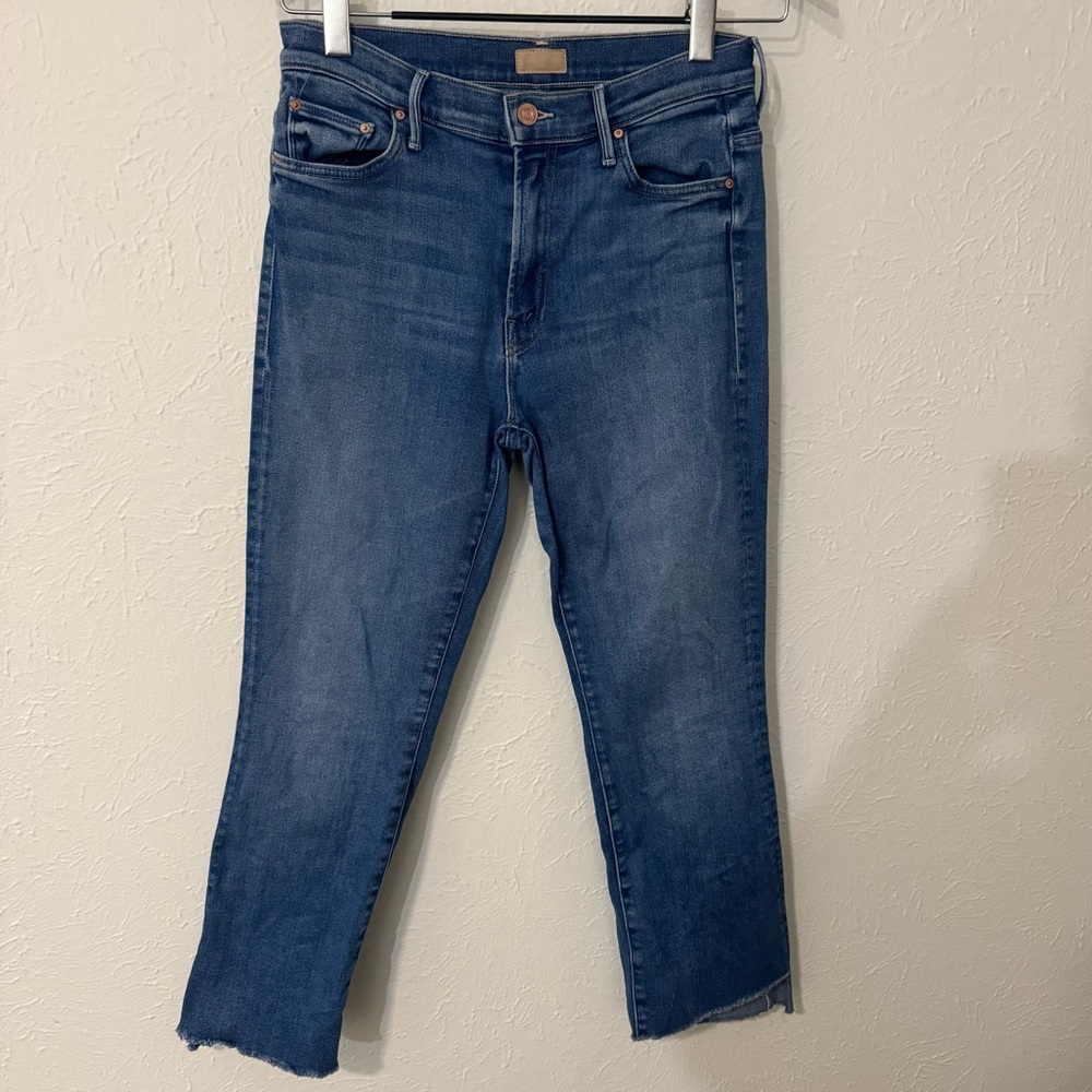 MOTHER The Insider Crop Step Fray Hey Sun Size 28